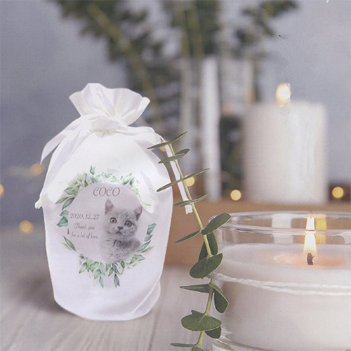 骨壺カバー　ワンポイント